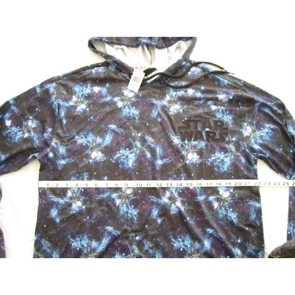 New W/ Tag Our Universe Star Wars Galaxy Hoodie Size L - Picture 5 of 8